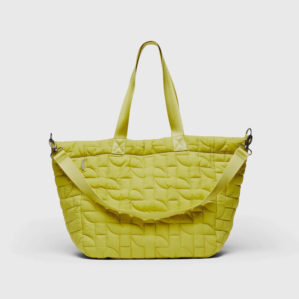 NWT - FIGS BLACK puffer tote